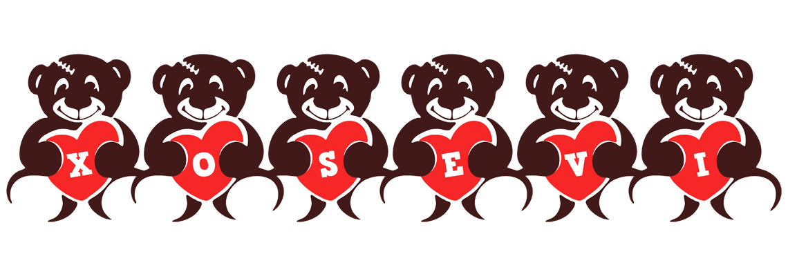 Xosevi bear logo