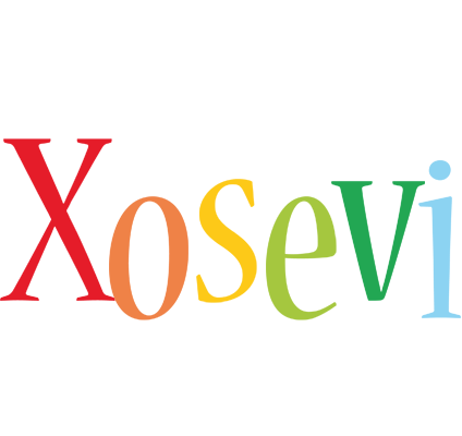 Xosevi birthday logo