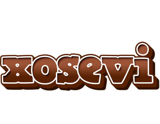 Xosevi brownie logo