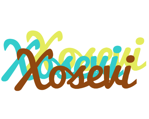Xosevi cupcake logo