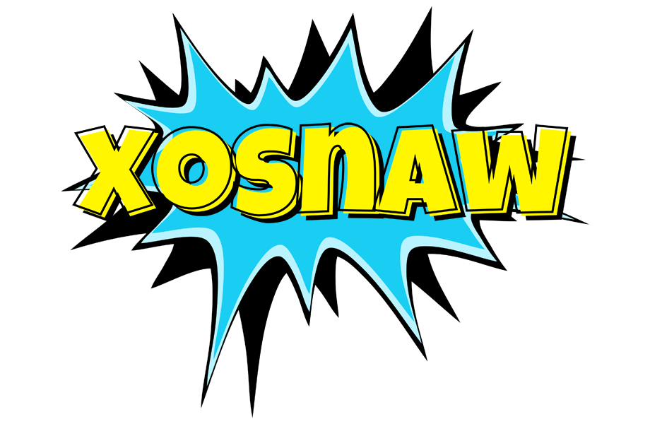 Xosnaw amazing logo
