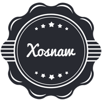 Xosnaw badge logo