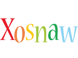 Xosnaw birthday logo