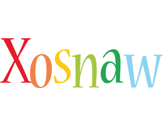 Xosnaw birthday logo