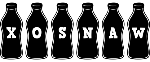 Xosnaw bottle logo