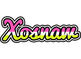 Xosnaw candies logo