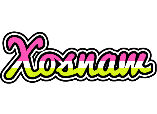 Xosnaw candies logo
