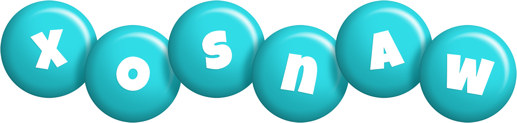 Xosnaw candy-azur logo