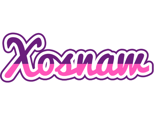 Xosnaw cheerful logo