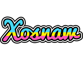 Xosnaw circus logo