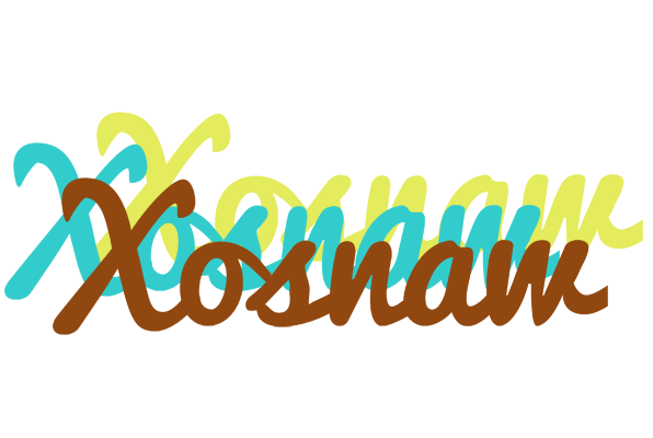 Xosnaw cupcake logo