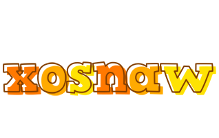 Xosnaw desert logo