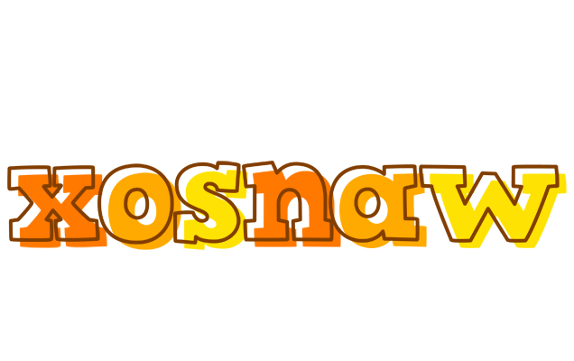 Xosnaw desert logo