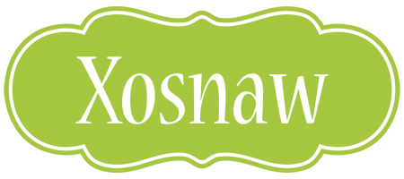 Xosnaw family logo