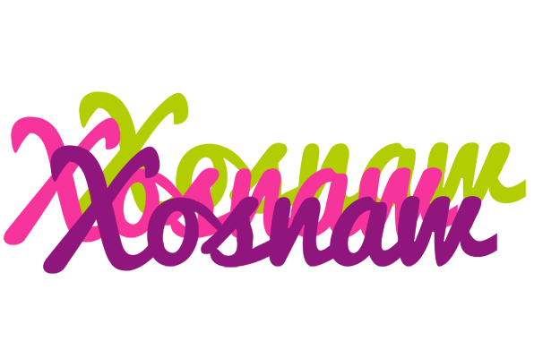Xosnaw flowers logo