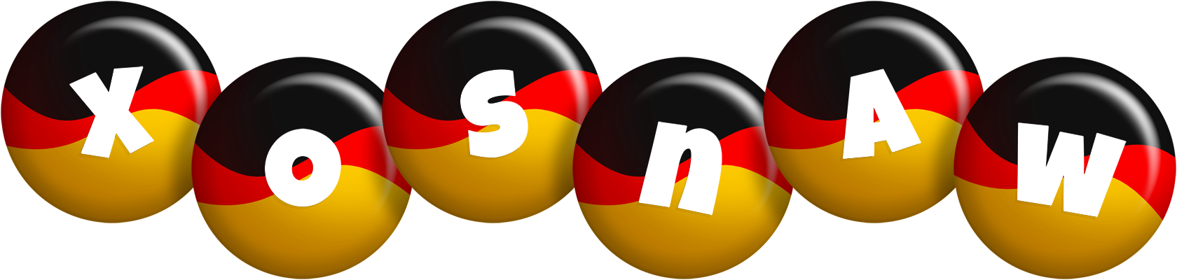 Xosnaw german logo