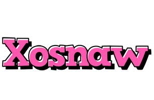 Xosnaw girlish logo