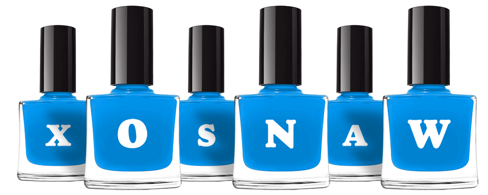 Xosnaw glossy logo