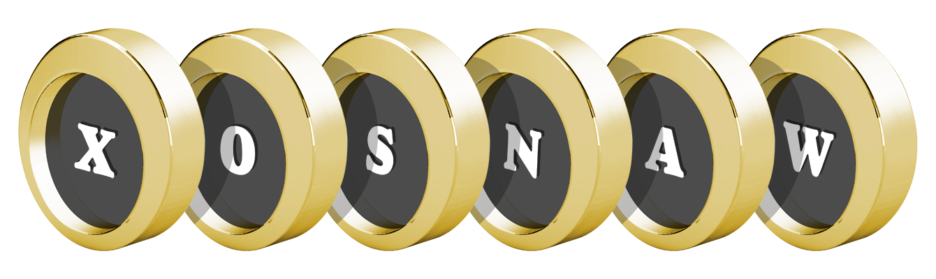 Xosnaw gold logo