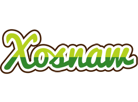 Xosnaw golfing logo