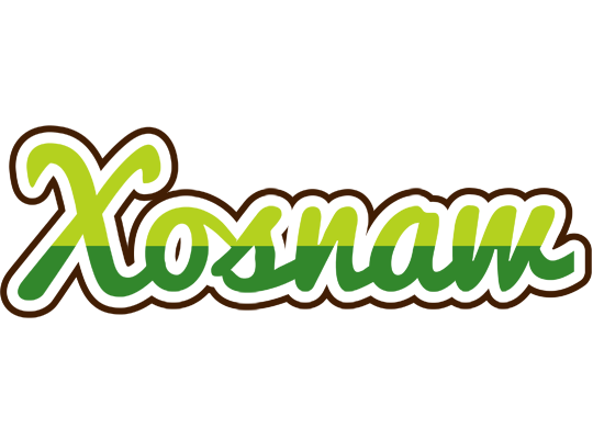 Xosnaw golfing logo