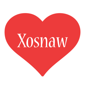 Xosnaw love logo