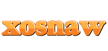 Xosnaw orange logo