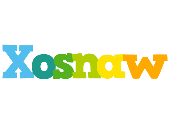 Xosnaw rainbows logo