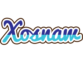 Xosnaw raining logo