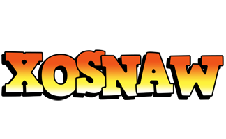 Xosnaw sunset logo