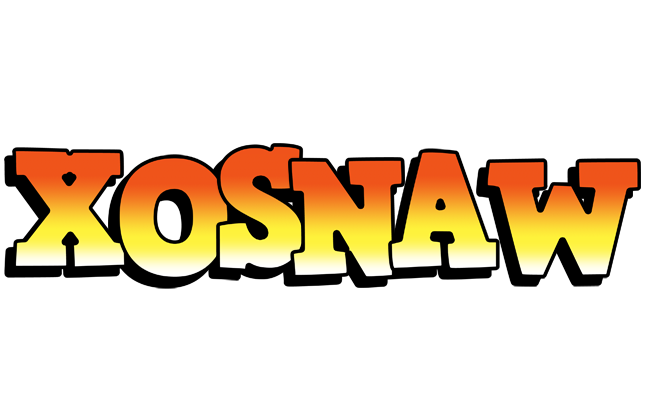 Xosnaw sunset logo