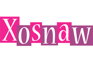 Xosnaw whine logo