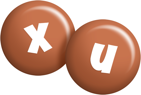 Xu candy-brown logo
