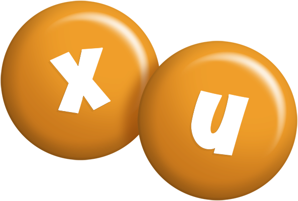 Xu candy-orange logo