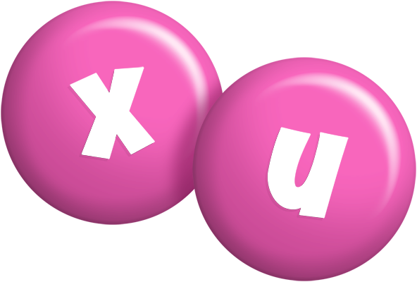 Xu candy-pink logo