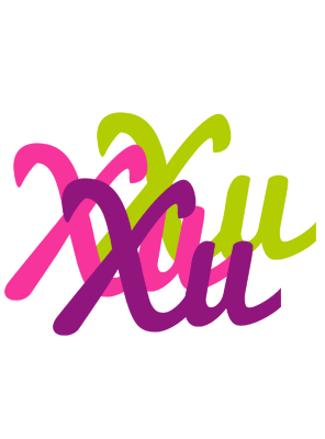 Xu flowers logo