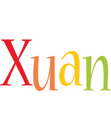 Xuan birthday logo