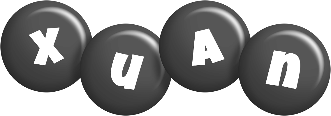 Xuan candy-black logo
