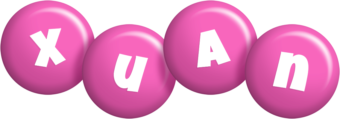 Xuan candy-pink logo