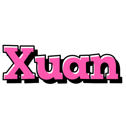 Xuan girlish logo