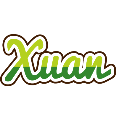 Xuan golfing logo