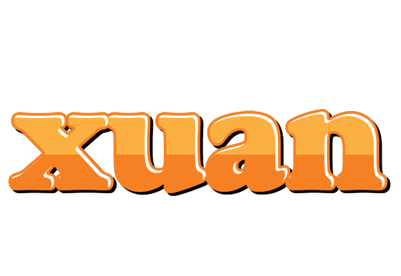Xuan orange logo
