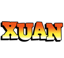 Xuan sunset logo