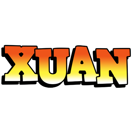 Xuan sunset logo