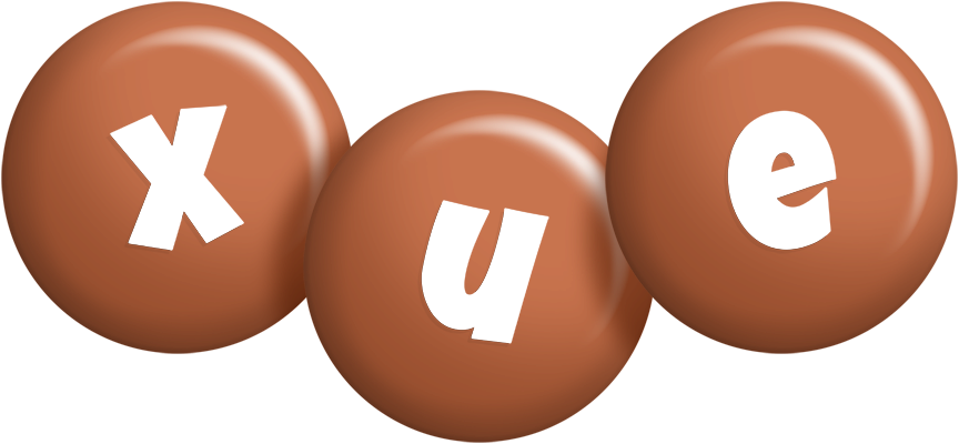 Xue candy-brown logo