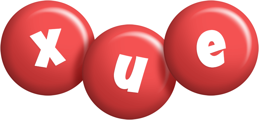Xue candy-red logo