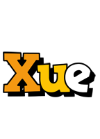 Xue cartoon logo