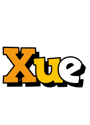 Xue cartoon logo