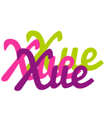 Xue flowers logo