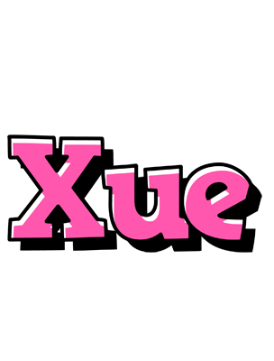 Xue girlish logo